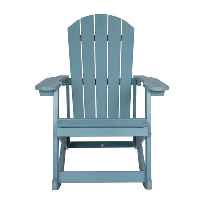 Adirondack Rocking Chair in Sea Foam