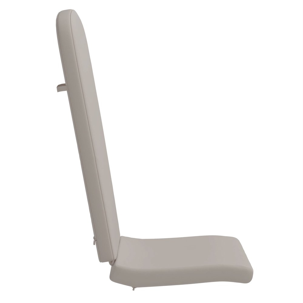 Set of 2 All Weather High Back Adirondack Chair Cushions - Cream