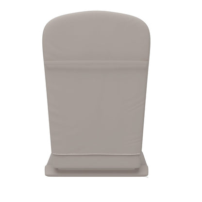 Set of 2 All Weather High Back Adirondack Chair Cushions - Cream