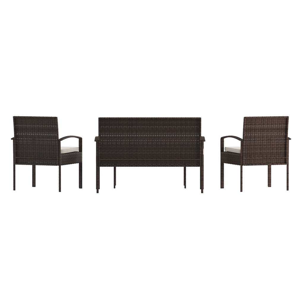 Contemporary Outdoor Seating Set