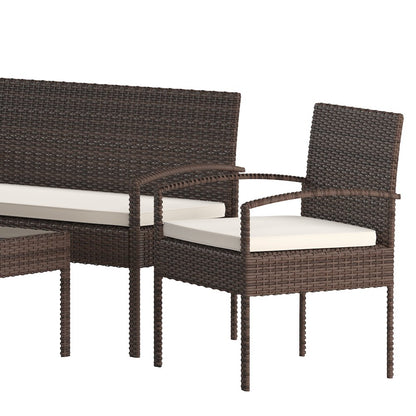 Contemporary Outdoor Seating Set