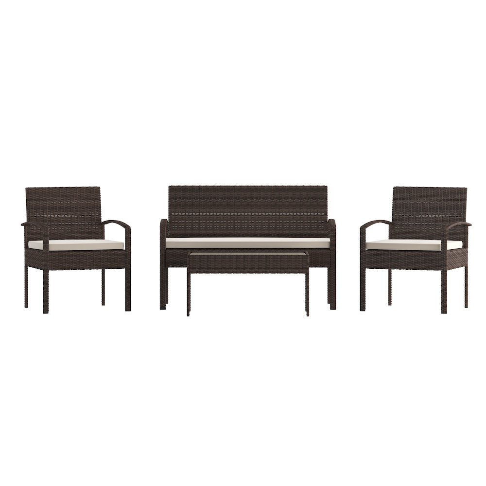 Contemporary Outdoor Seating Set