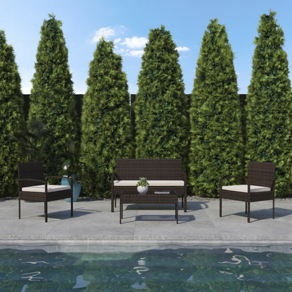 Contemporary Outdoor Seating Set