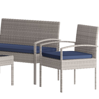Contemporary Outdoor Seating Set