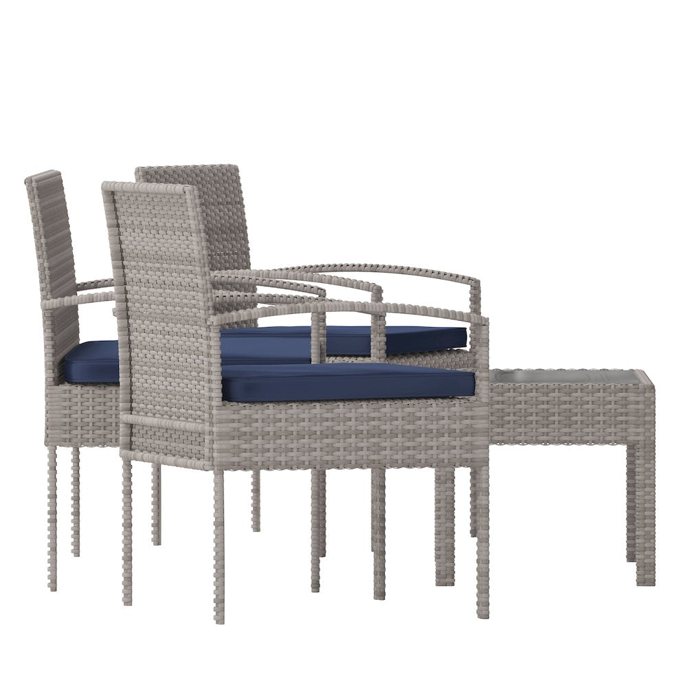 Contemporary Outdoor Seating Set
