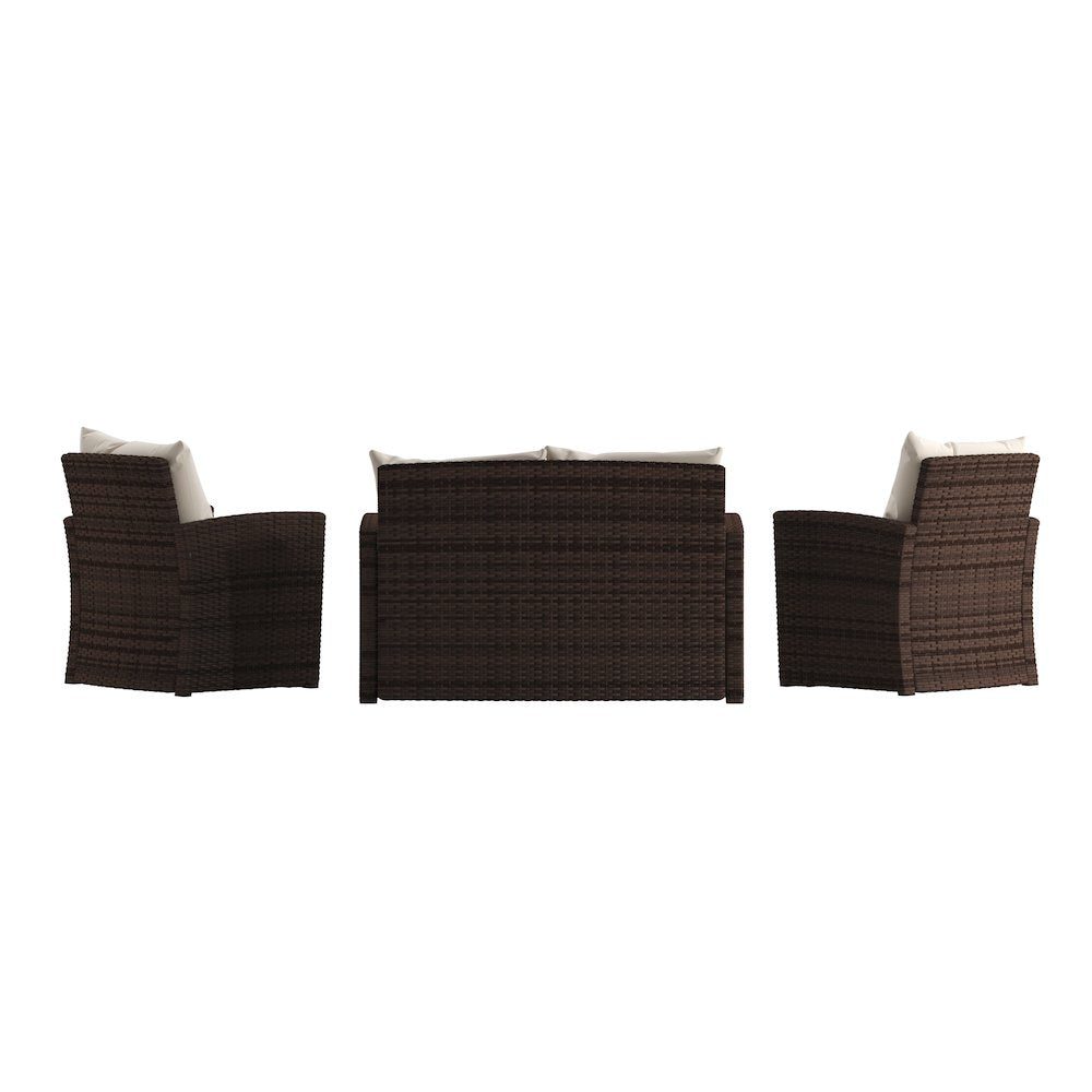 Contemporary Outdoor Seating Set