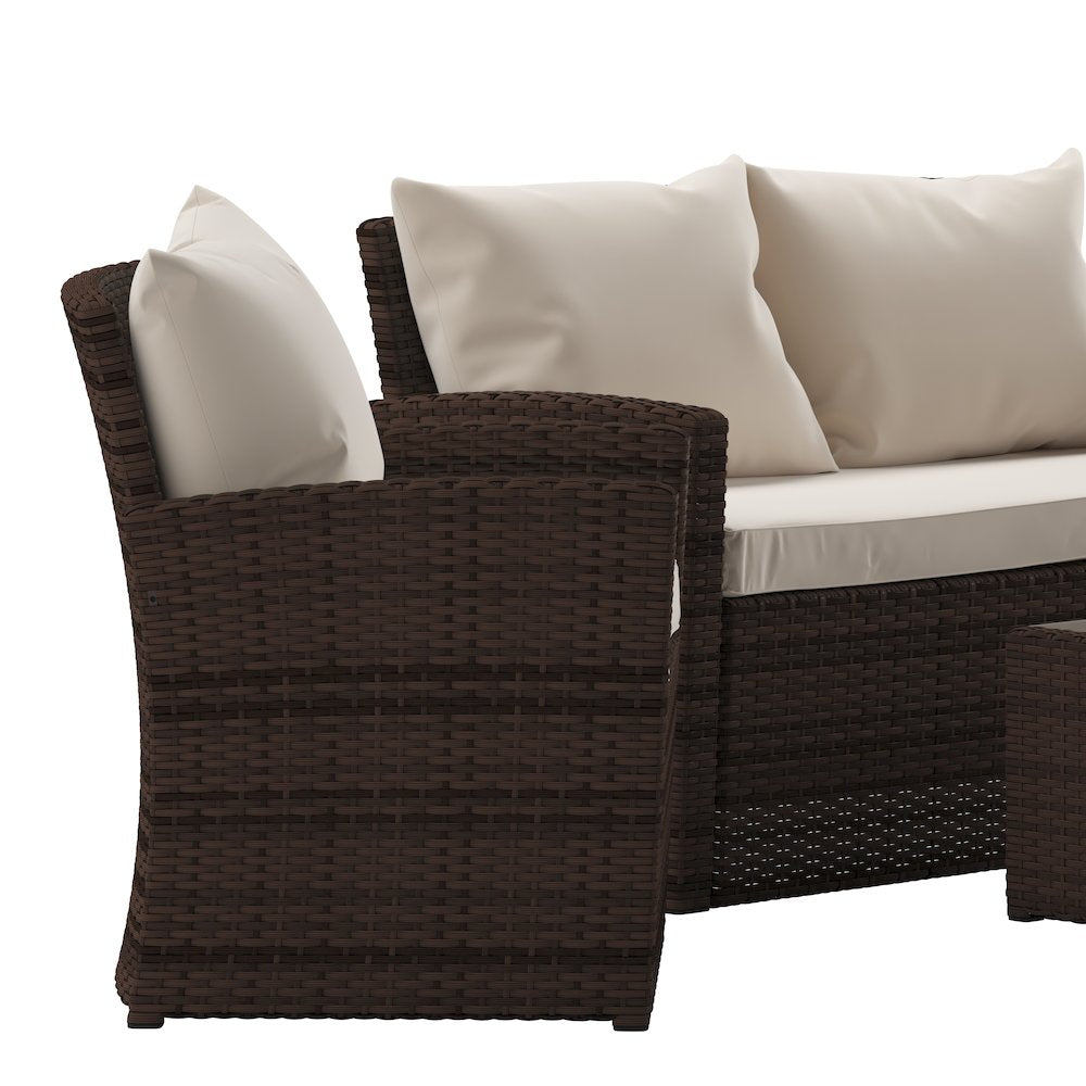 Contemporary Outdoor Seating Set