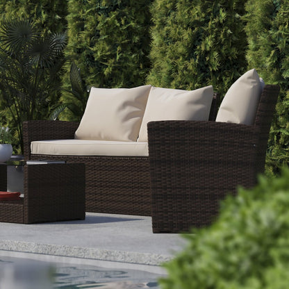 Contemporary Outdoor Seating Set