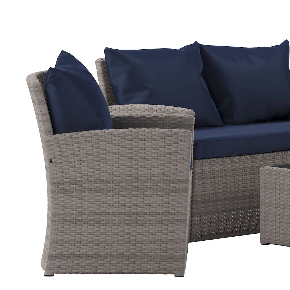 Contemporary Outdoor Seating Set