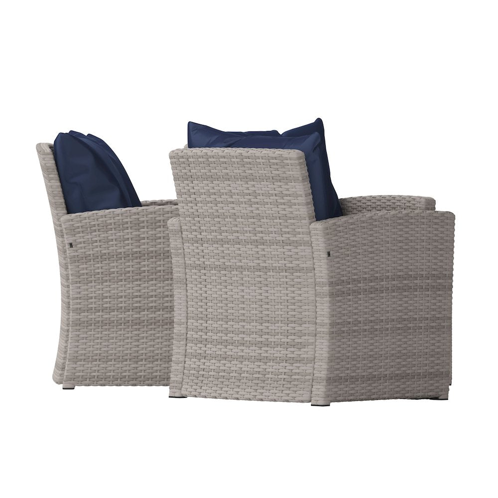 Contemporary Outdoor Seating Set