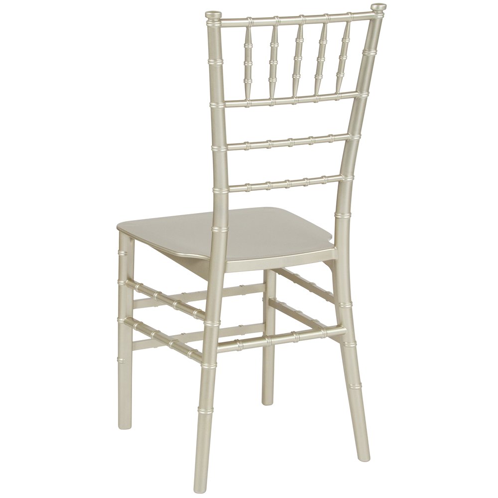 Champagne  Stackable Resin Chiavari Chair