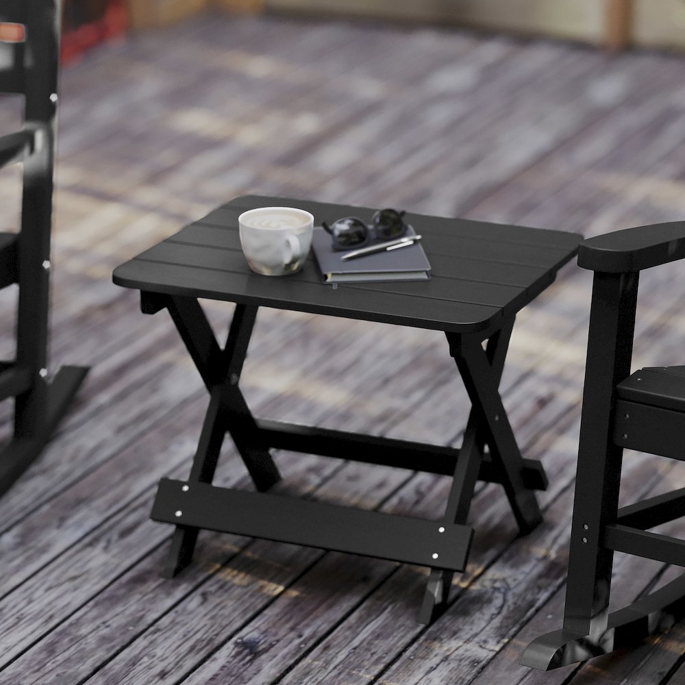 Modern Folding Adirondack Side Table