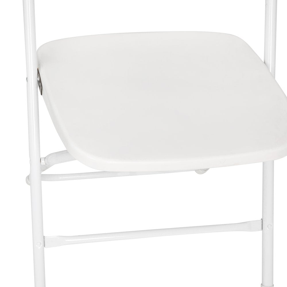 Multi-Use Versatile Commercial Big and Tall Folding Plastic Chairs - Set of 4