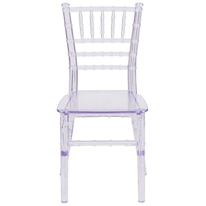 Child’s Crystal Resin Party and Event Chiavari Chair for & Residential Use