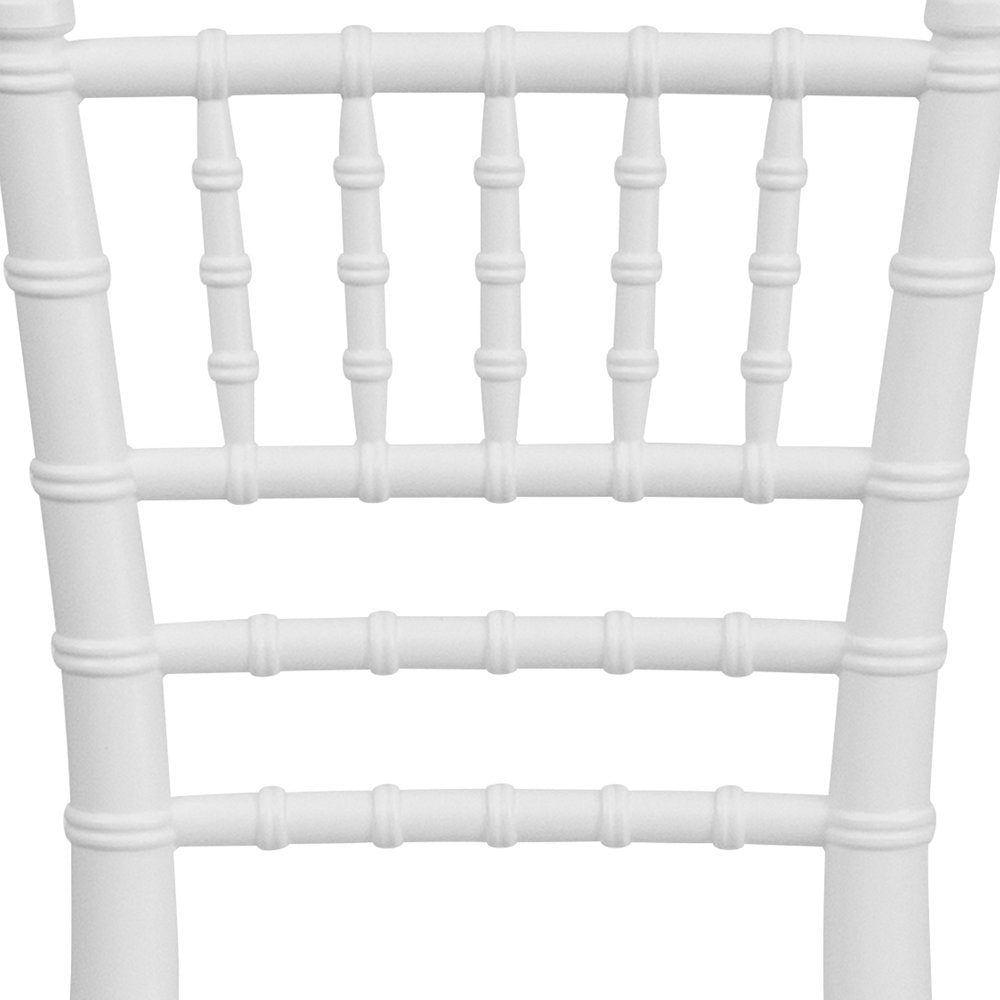 Child’s White Resin Party and Event Chiavari Chair for & Residential Use
