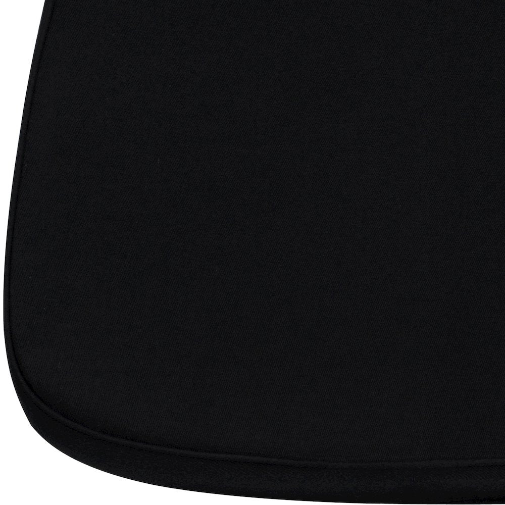 Soft Black Fabric Chiavari Chair Cushion