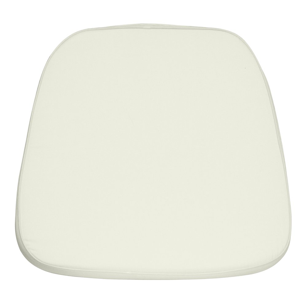 Soft Ivory Fabric Chiavari Chair Cushion