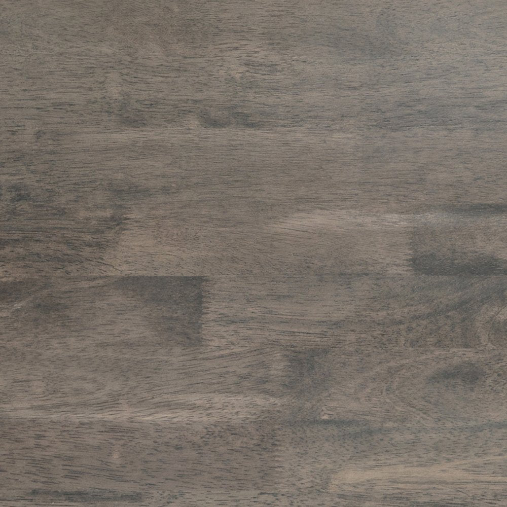 Coffee Table with X-Frame Design, Acacia Gray Top/Rustic White Frame