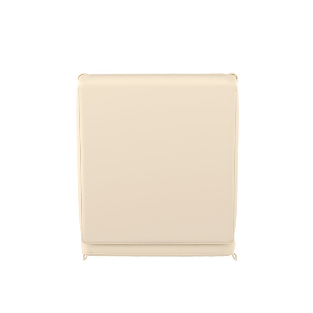 Water-Resistant, 72 x 21 x 3 in Outdoor Chaise Lounge Patio Cushion, Beige