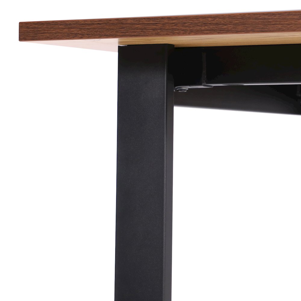 Contemporary 48x30 Commercial Grade Conference Table, Walnut