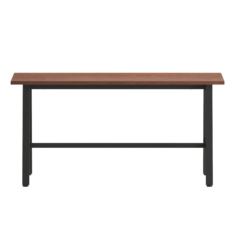 Contemporary 60x24 Commercial Grade Conference Table, Walnut