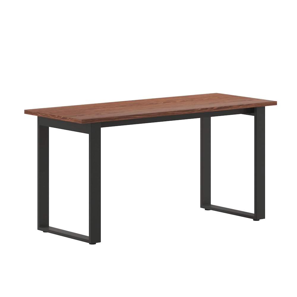 Contemporary 60x24 Commercial Grade Conference Table, Walnut