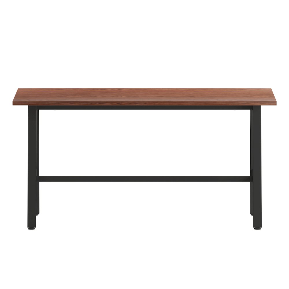 Contemporary 60x30 Commercial Grade Conference Table, Walnut