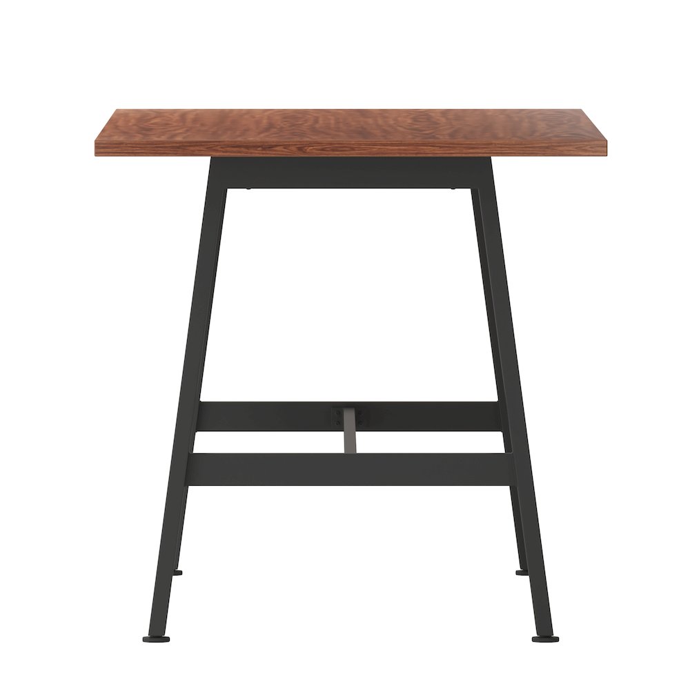 Contemporary 60x30 Commercial Grade Conference Table, Walnut