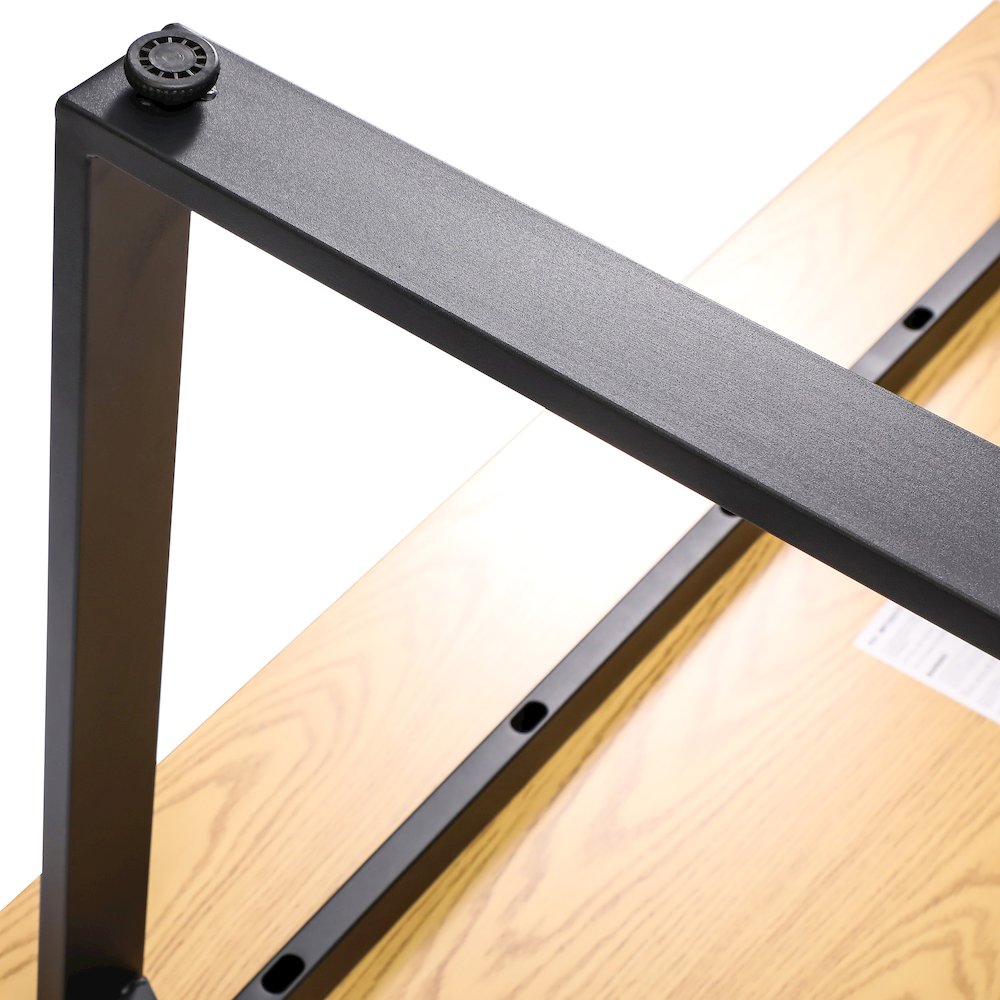 Contemporary 60x30 Commercial Grade Conference Table, Walnut