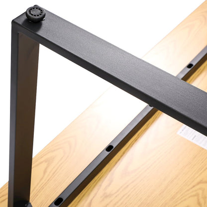 Contemporary 60x30 Commercial Grade Conference Table, Walnut