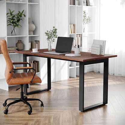 Contemporary 60x30 Commercial Grade Conference Table, Walnut