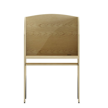 Study Carrel in Oak Finish
