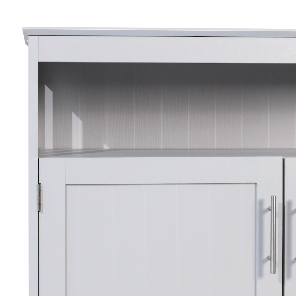 Classic Buffet and Sideboard Storage Cabinet, Gray