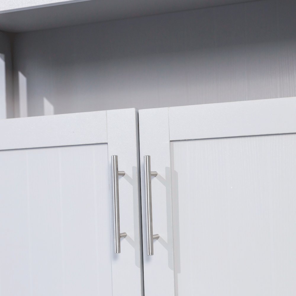 Classic Buffet and Sideboard Storage Cabinet, Gray