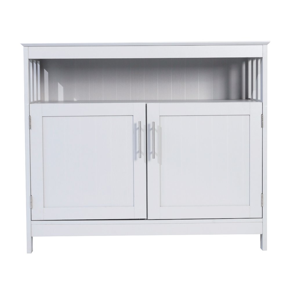 Classic Buffet and Sideboard Storage Cabinet, Gray