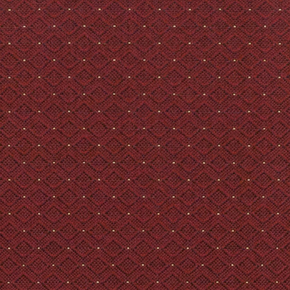 Crown Back Stacking Banquet Chair in Burgundy Fabric - Silver Vein Frame
