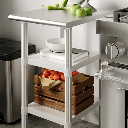 Under Shelf  - Adjustable Lower Shelf for 24" x 18" Stainless Steel Tables