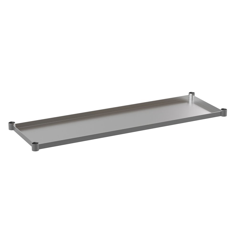 djustable Lower Shelf for 24" x 60" Stainless Steel Tables