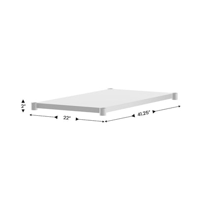 Under Shelf  - Adjustable Lower Shelf for 30" x 48" Stainless Steel Tables