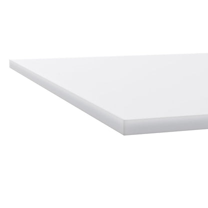 High-Pressure 0.75" Thick Poly Top Cutting Board with Brackets