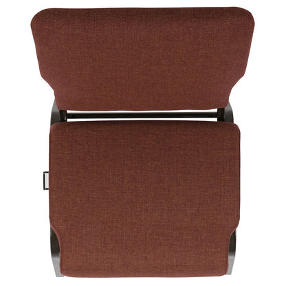 20.5 in. Cinnamon Molded Foam Church Chair