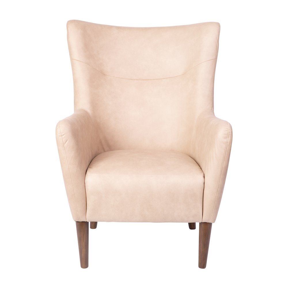 Modern Commercial Grade Wingback Accent Chair