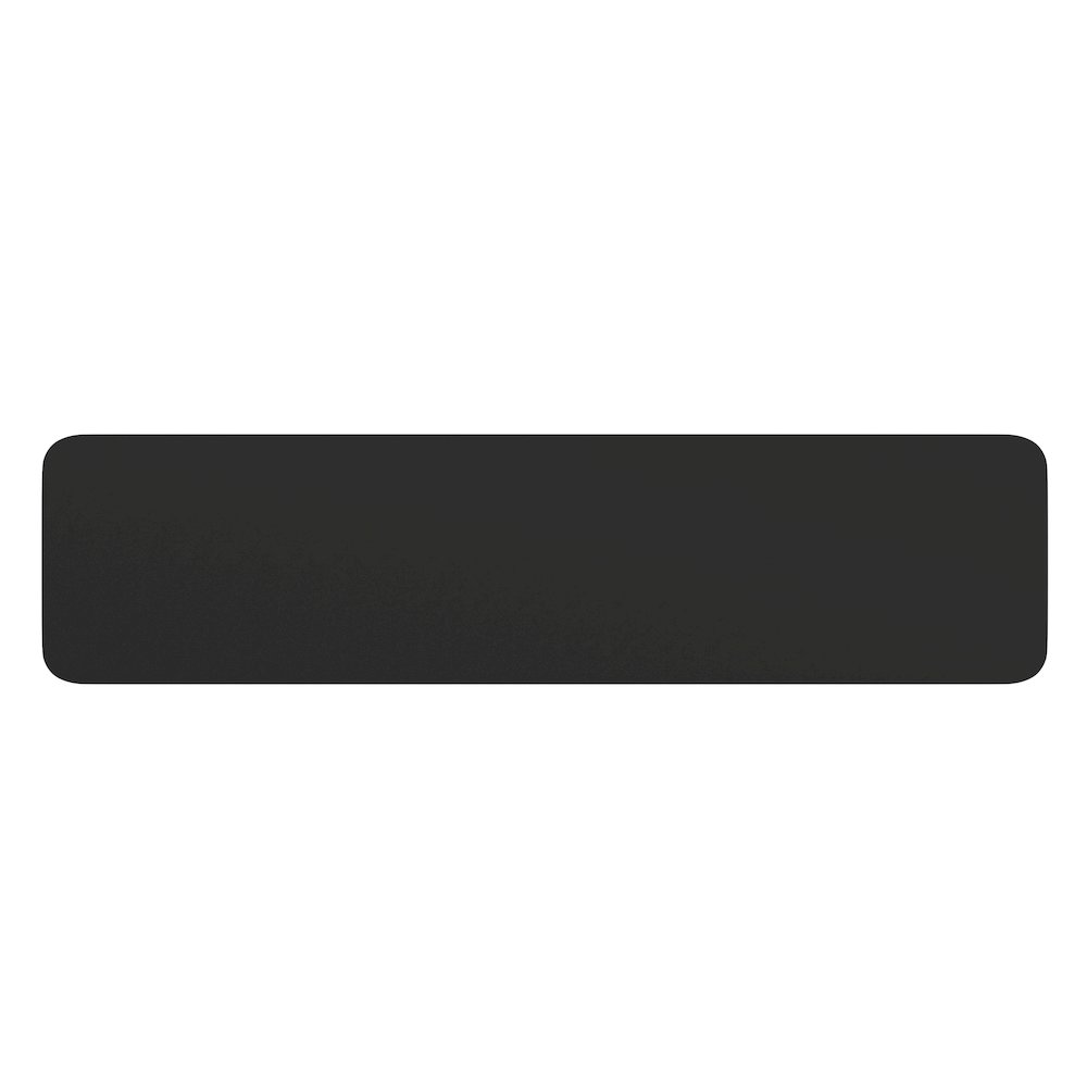 6-Foot Black Plastic Folding Training Table