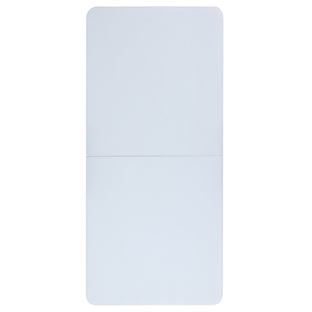 4.97-Foot Bi-Fold Granite White Plastic Folding Table