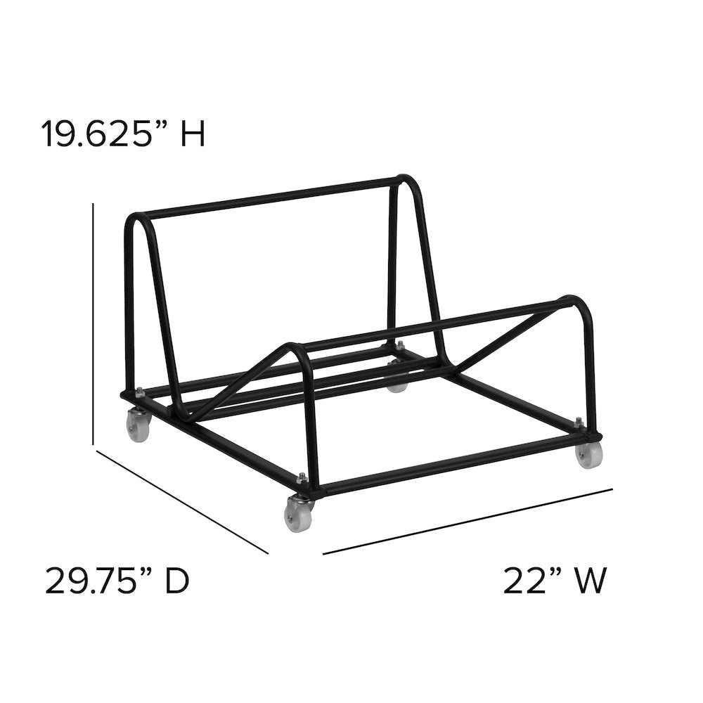 Sled Base Stack Chair Dolly