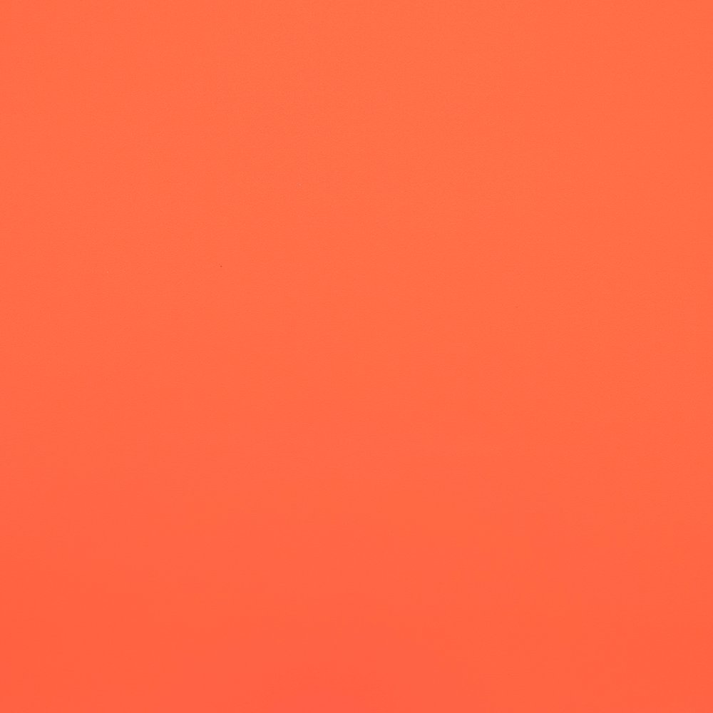 661 lb. Capacity Orange Full Back Stack Chair with Gray Powder Coated Frame