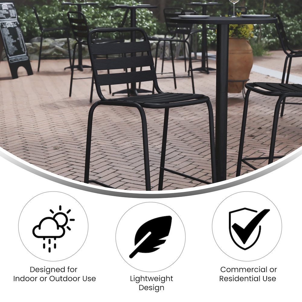 Contemporary Patio Stools for Indoor and Outdoor Use