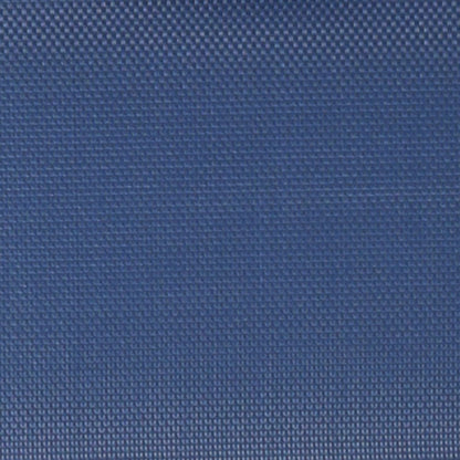 Set of 2 Folding Chairs with Navy Material Backs and Seats,Black Metal Frames