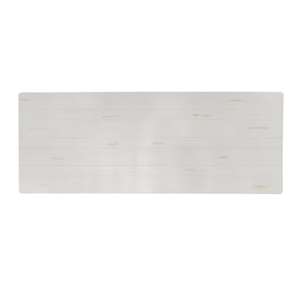 9' x 40" Farm Style Dining Table with X-Legs for Commercial and Residential Use