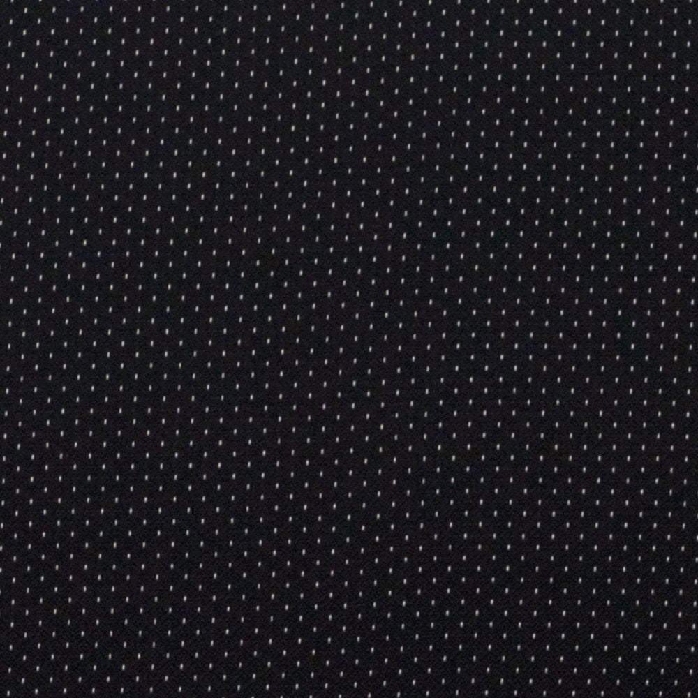 Heavy Duty Black Dot Fabric Stack Chair
